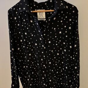 100% Silk Zoe Karssen shirt, M